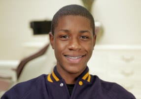 Irvin the braces patient in Metairie, LA